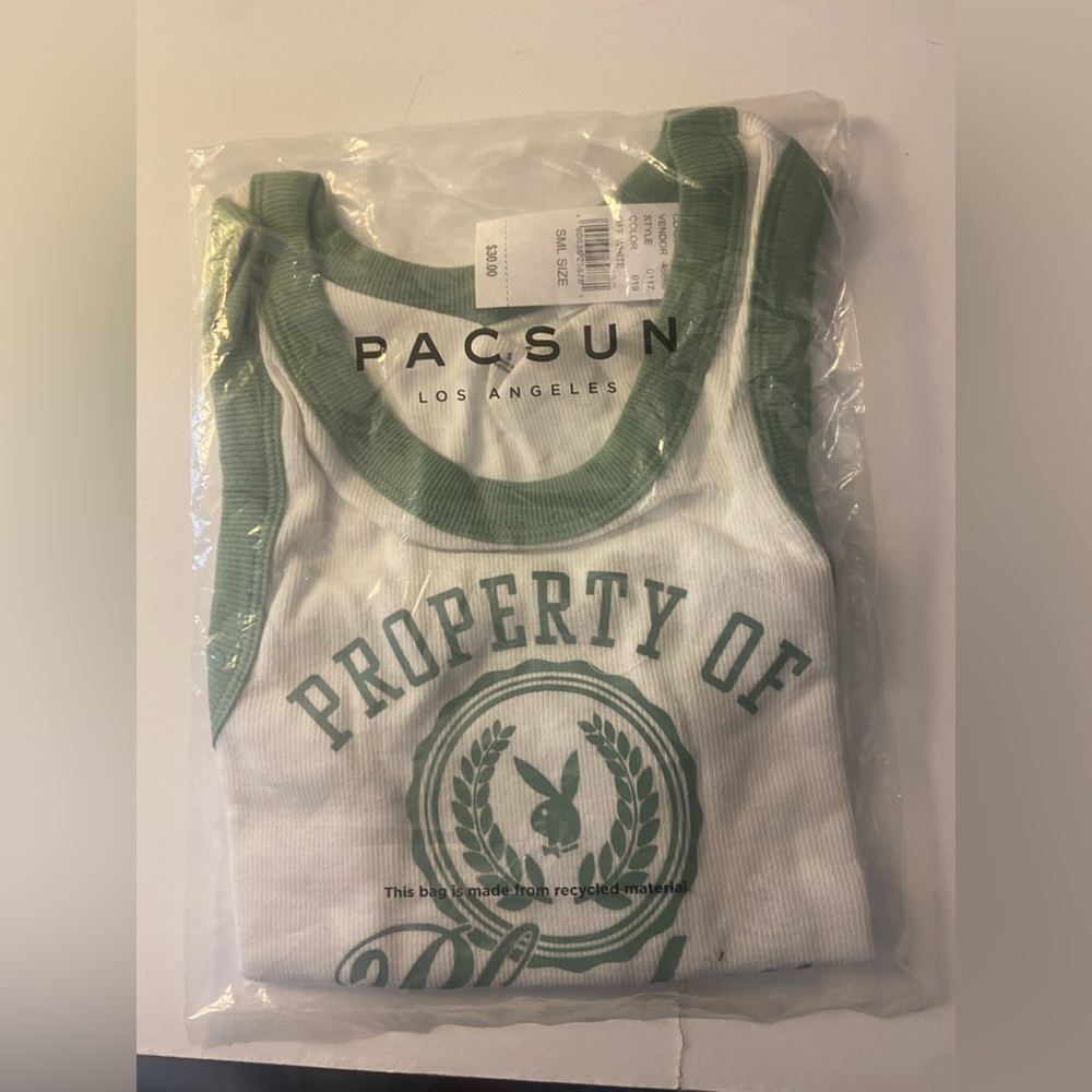 Pacsun Playboy Tank top